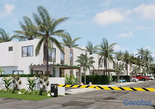 casas vacacionales y villas - Villas en Punta Cana 2 y 3 hab desde US$140,000 cerca de playas 3
