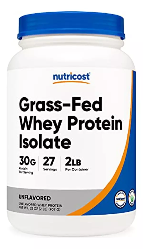 Salud y Equipamiento Médico - Proteina Aislada De Suero Alimentado Con Hierba -nutricost 2