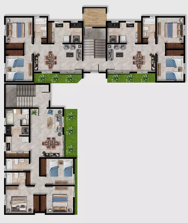 apartamentos - Apartamentos en planos en Las Américas, Los Frailes 9