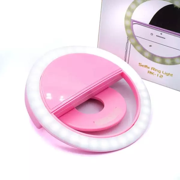 accesorios para electronica - Mini aro de luz para celular portatil selfie fotos 4