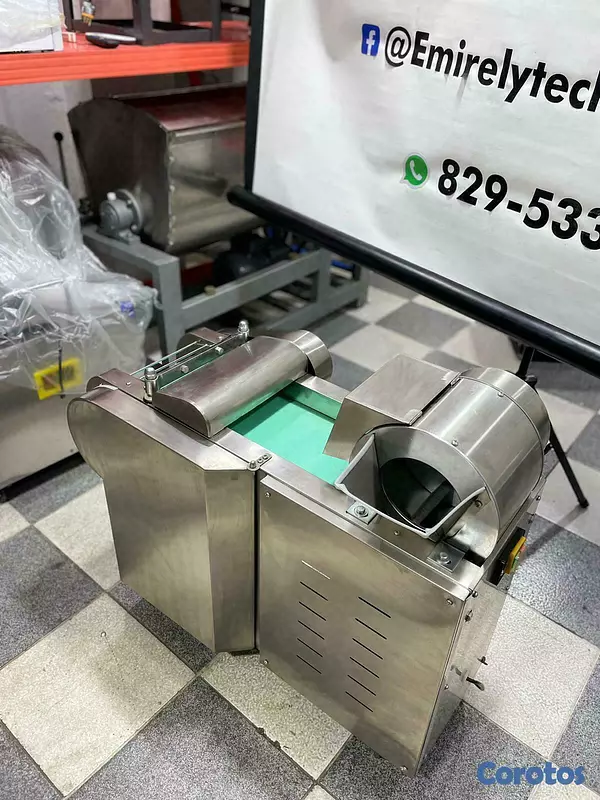 equipos profesionales - Cortadora rebanadora industrial de vegetales papa  4