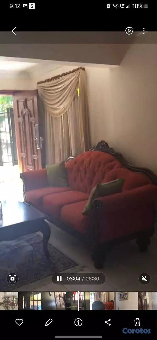 muebles y colchones - Juego de muebles caoba  2