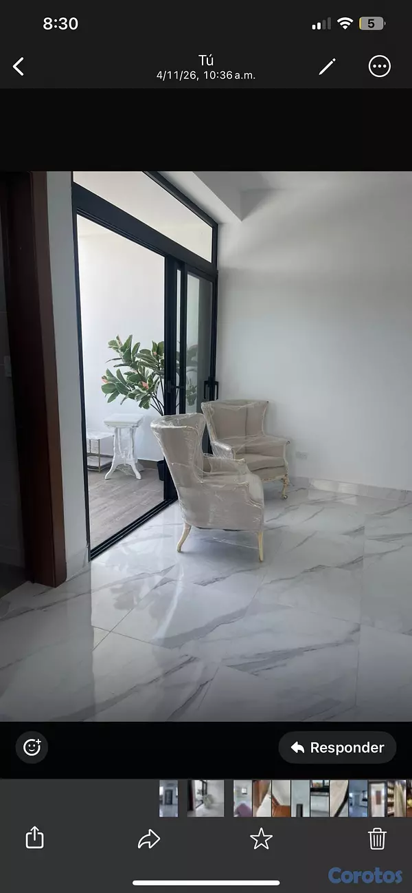 muebles y colchones - Juego de sala clásico elegante color beige 2
