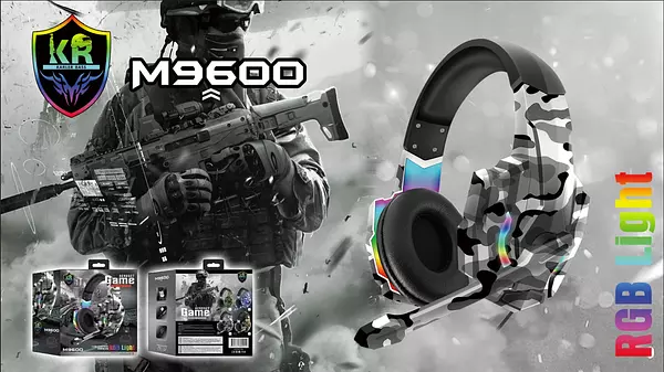 accesorios para electronica - AUDIFONO M9600 CASCO STEREO SOUND KARLER BASS G9600 GAMER AURICULARES 2