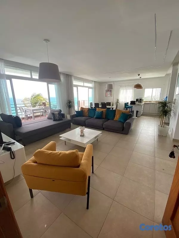 apartamentos - Vendo o alquilo apartamento amueblado con vista al mar en Juan Dolio, 2