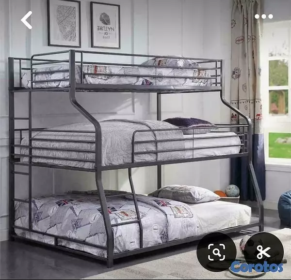 muebles y colchones - CAMAROTES TRIPLES 3
