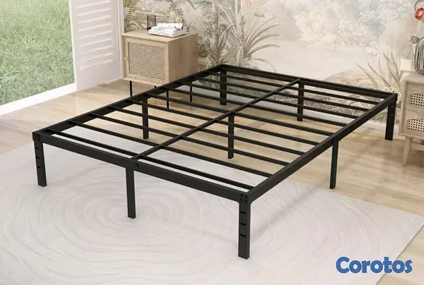 muebles y colchones - BASE DE CAMA EN HIERRO GALVANIZADO EN ALGERICH TODO EN HIERROS 2