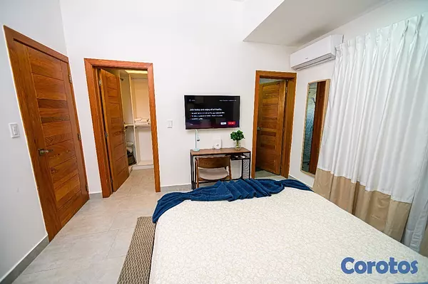 apartamentos - Apartamento Amueblado Condo Hotel Piantini  10