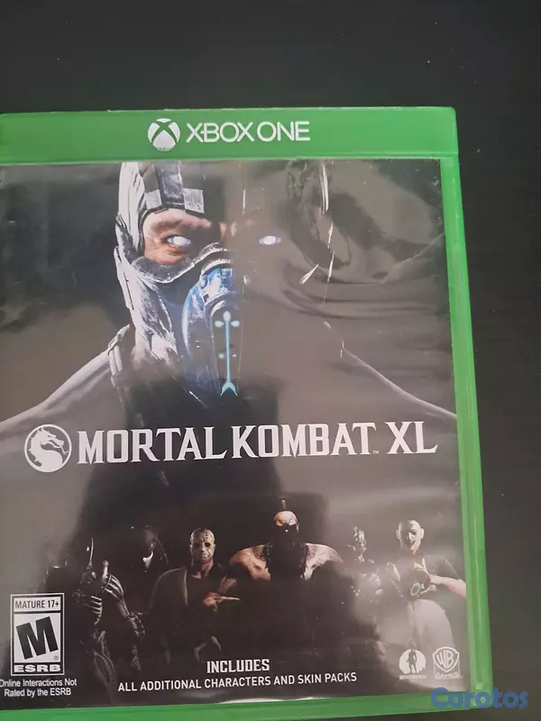 consolas y videojuegos - Combo de "Mortal Kombat XL" y "Naruto Storm" 2