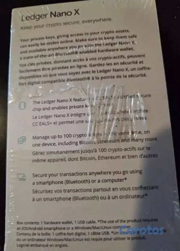 otros electronicos - CARTERA Ledger Nano X - Crypto Hardware 3