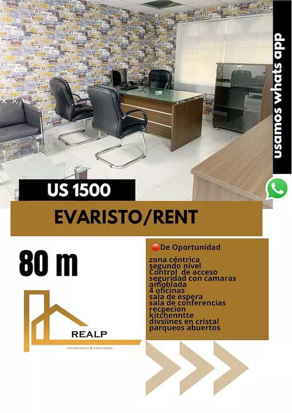 oficinas y locales comerciales - Oficina amoblada  1