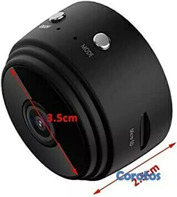 camaras y audio - Mini cámara de seguridad A9, recargable 2
