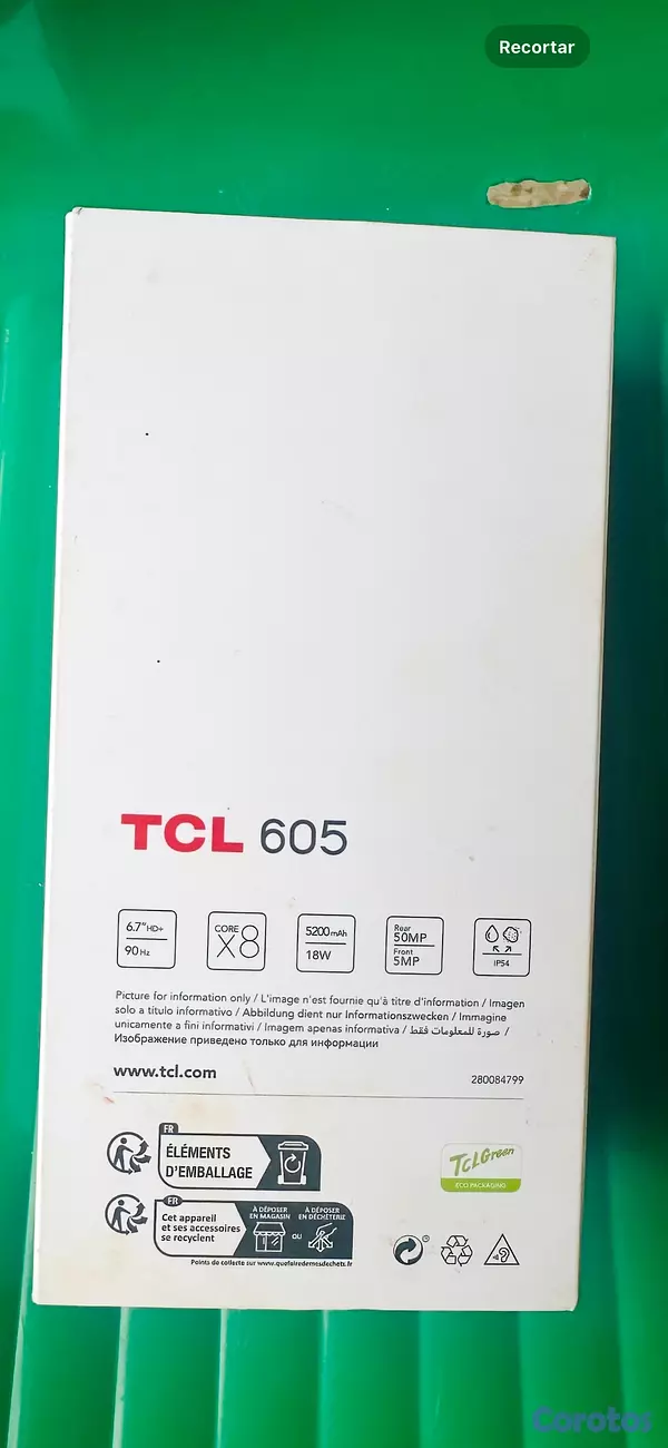 celulares y tabletas - Celular marca TCL 605 – Potente, moderno y económico  2