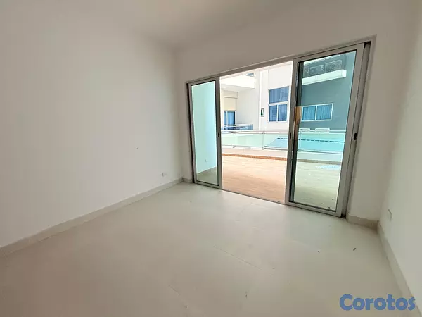 apartamentos - Apartamerto segunda con terraza en Naco  4