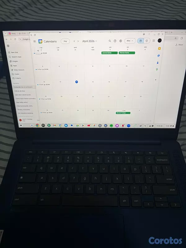 computadoras y laptops - Lenovo buen estado poco uso 7