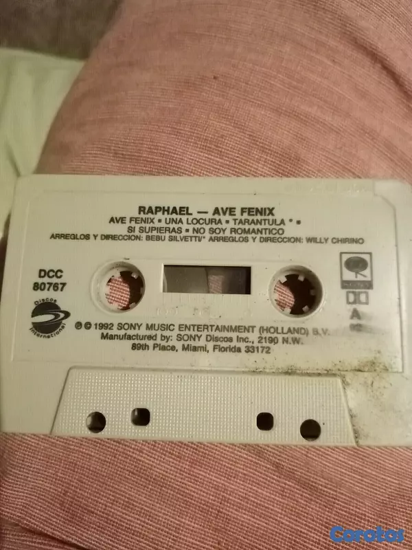 hobby y coleccion - Cassette rafhael de españa 1992 1