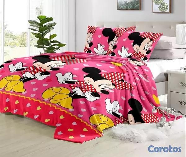 muebles y colchones - juego de frisas suave 3 piezas para cama de 60 3