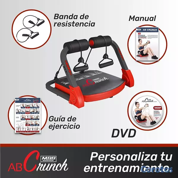 Artículos Deportivos - Ejercitador Abdominal Compacto 3