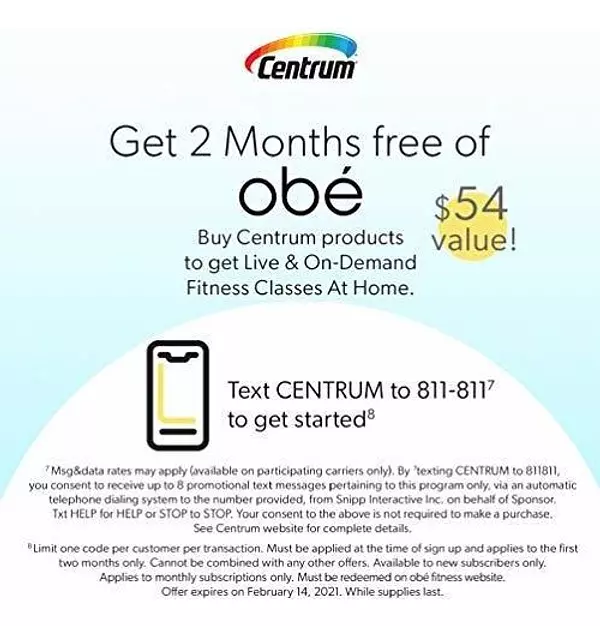 Salud y Equipamiento Médico - Centrum Mini Hombre 50+ Multivitamina Corazon Cerebro 280cap 5