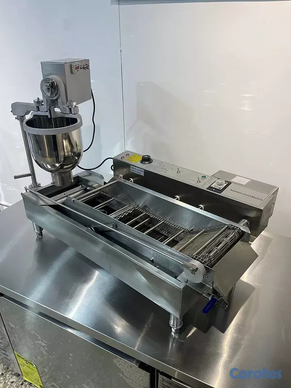 equipos profesionales - Maquina de hacer donas freidora de donas rosquilla 9