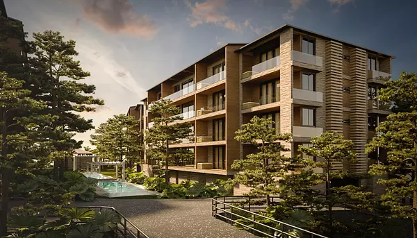casas vacacionales y villas - Complejo de Apartamentos de Lujo en Jarabacoa  3