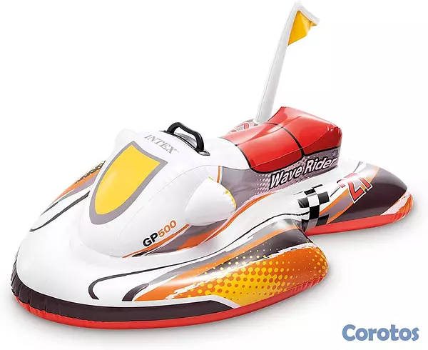 juguetes - Inflable Infantil En Forma De Jet Ski  1