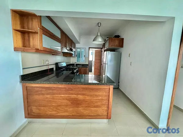 apartamentos - Apartamento amueblado en alquiler- Piantini  2