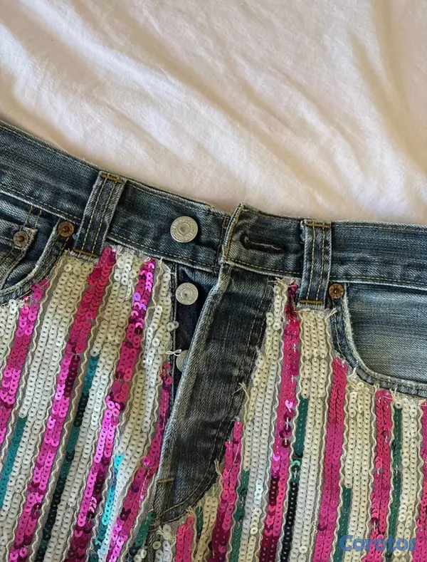 ropa para mujer - Shorts Levi’s con lentejuelas 2