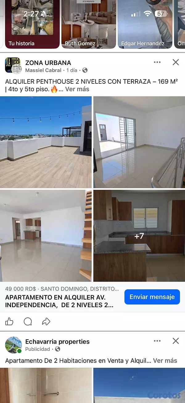 apartamentos - vendo en el millón segunda con terraza tres habitaciones dos parqueos 2.5 baños 7