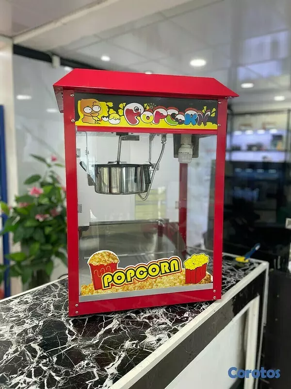 equipos profesionales - Maquina automatica de palomitas de maiz horno de palomitas generador de popcorn 3