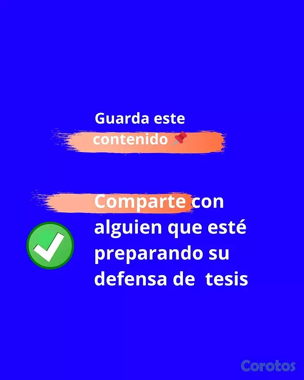 servicios profesionales - Asesorías para defensa de tesis 6