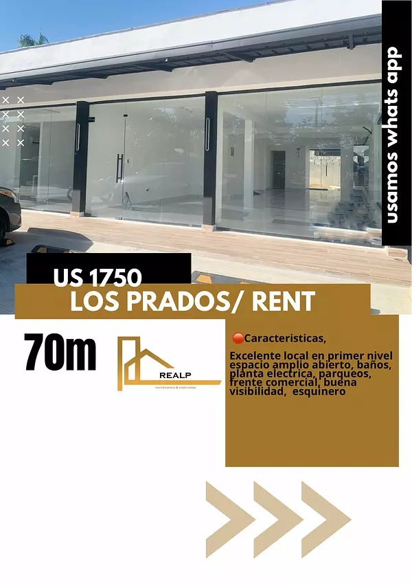 oficinas y locales comerciales - Local céntrico en primer nivel  1