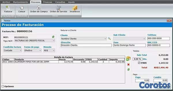 servicios profesionales - Programa (Software) de Facturación punto de venta 4
