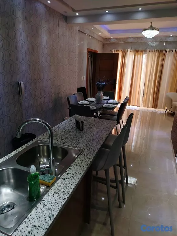 apartamentos - venta de apartamento 2da con terraza en la autopista de san Isidro 2 parque la  5