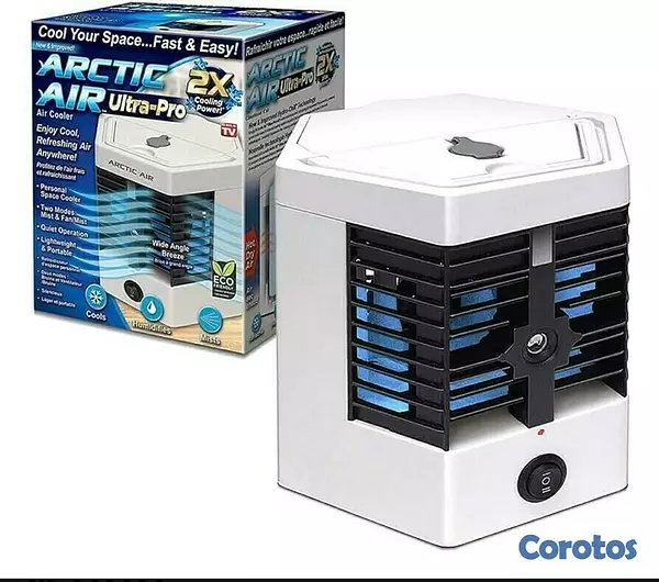 aires acondicionados y abanicos - Aire portatil 4 en 1 humificador, purificador de aire y enfriador 4