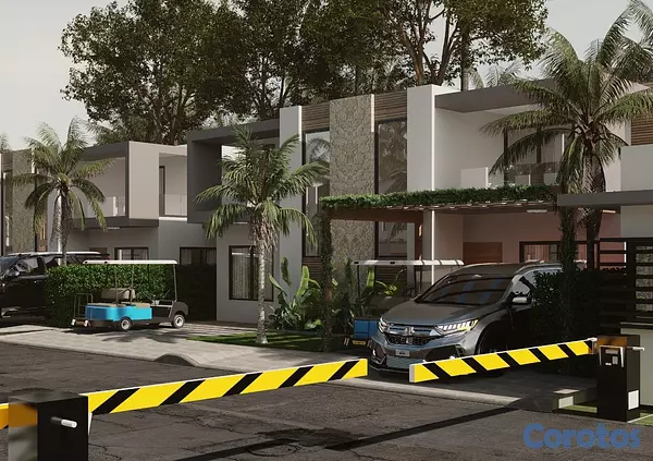 casas vacacionales y villas - Villas en Punta Cana 2 y 3 hab desde US$140,000 cerca de playas 5