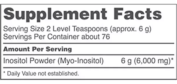 Salud y Equipamiento Médico - Myo - Inositol Polvo 6000 mg 2
