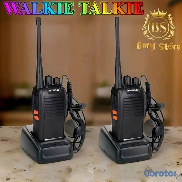 otros electronicos - WALKIE TALKIE (EL PAR) BF-777S | RADIO DE COMUNICACIÓN DE LARGO ALCANCE  3