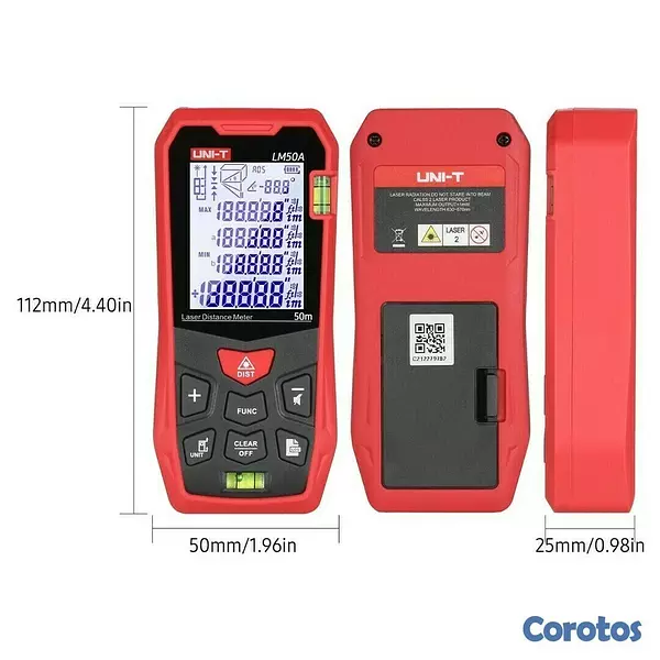 equipos profesionales - Medidor de Distancia Laser Digital 50 m 7