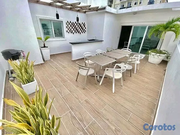apartamentos - Alquilo Apartamento Amueblado en Piantini  10