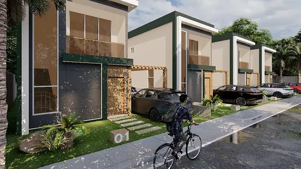 casas vacacionales y villas - Proyecto de Villas BÁVARO, PUNTA CANA 2