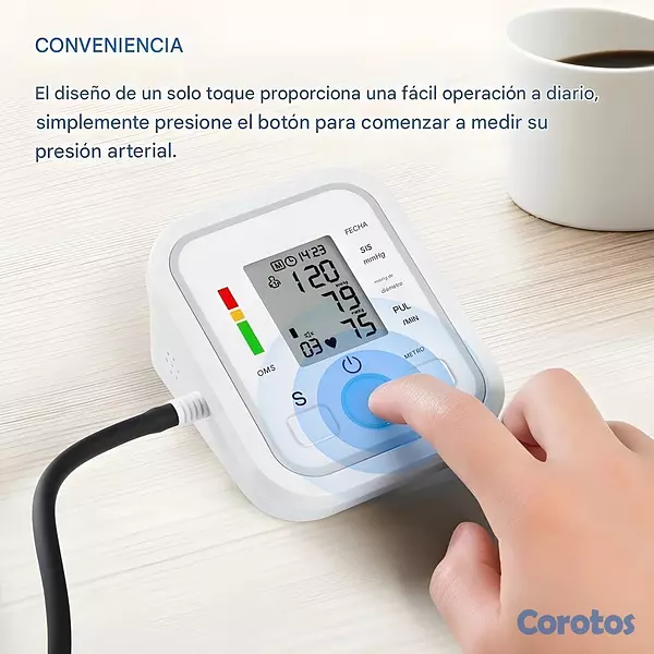 Salud y Equipamiento Médico - Monitor de Presión Arterial Ritmo Cardiaco Sistóli 5