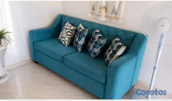 apartamentos - Estudio Amueblado 2do Nivel en Jardines Metropolit 5