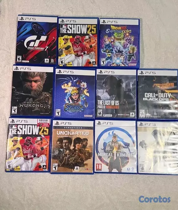 consolas y videojuegos - vendo juegos de ps5  3