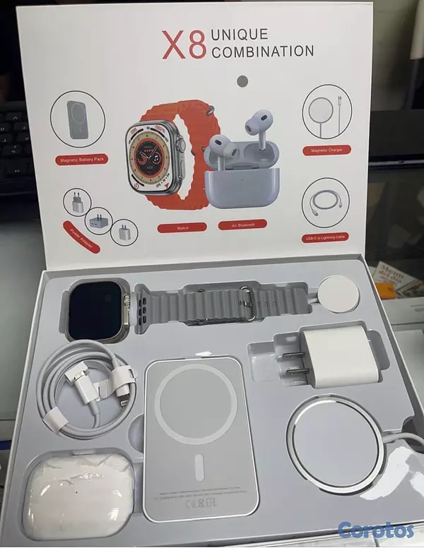 accesorios para electronica - ⚡ ¡COMBO COMPLETO SMARTWATCH X8⚡
 2