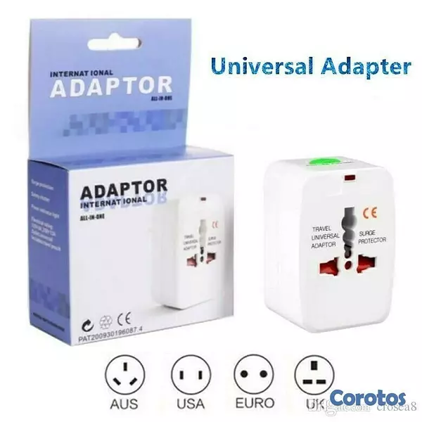 otros electronicos - Adaptador de enchunfe universal 5