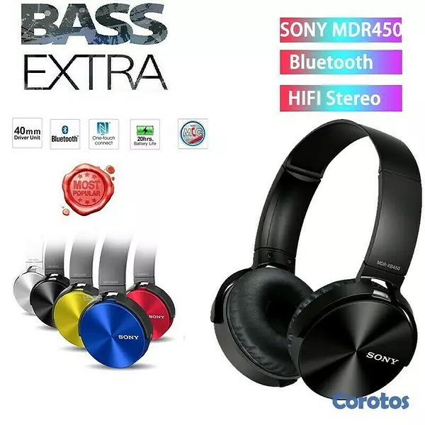 camaras y audio - headset Sony  auriculares bluetooth 2