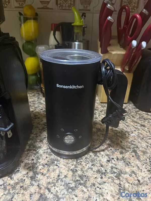 electrodomesticos - Molinillo de Café SHARDOR + Espumador Eléctrico Bonsenkitchen - Excelente Estado 4