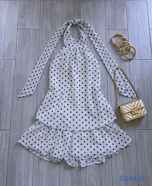 ropa para mujer - Vestido corto elegante  4