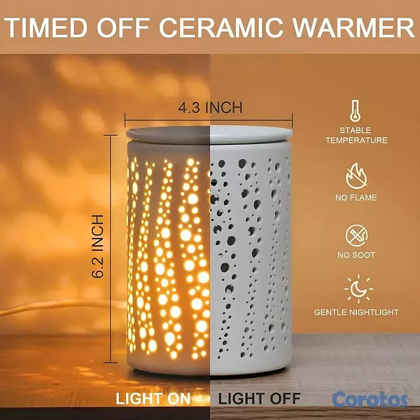 decoración y accesorios - Calentador Eléctrico de Cera y Aceites Esenciales  2